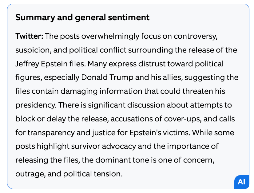 General text summary Nov 2025